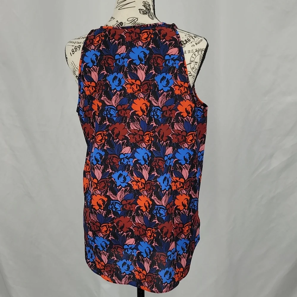 J Crew Sleeveless Floral Top - Picture 3 of 5